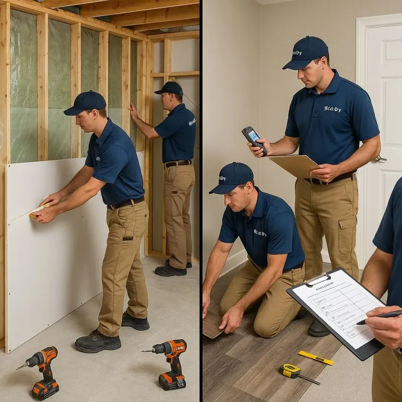 Repairs and Reconstruction process in Bowmansville, PA